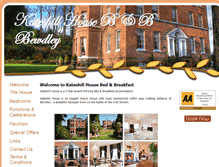Tablet Screenshot of kateshillhouse.co.uk